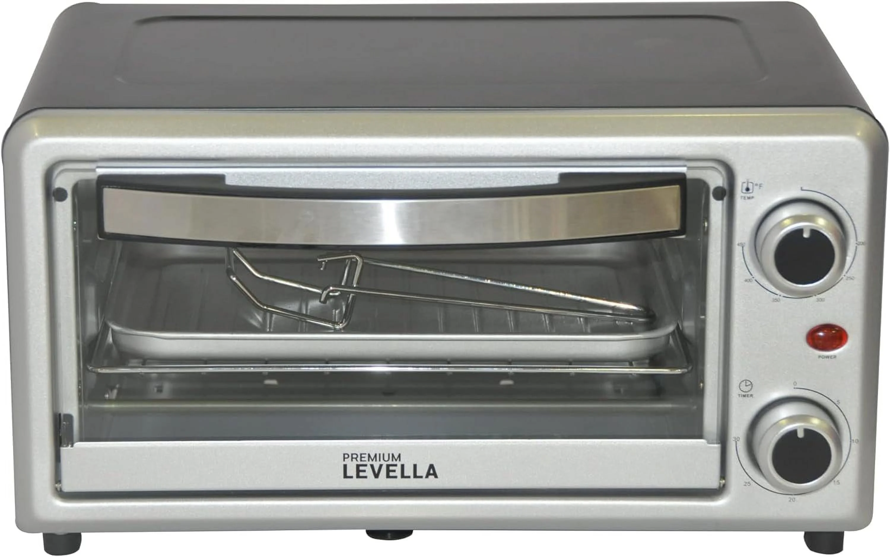 Premium Levella Toaster Oven (4 Slice - 0.5 Cu Ft)