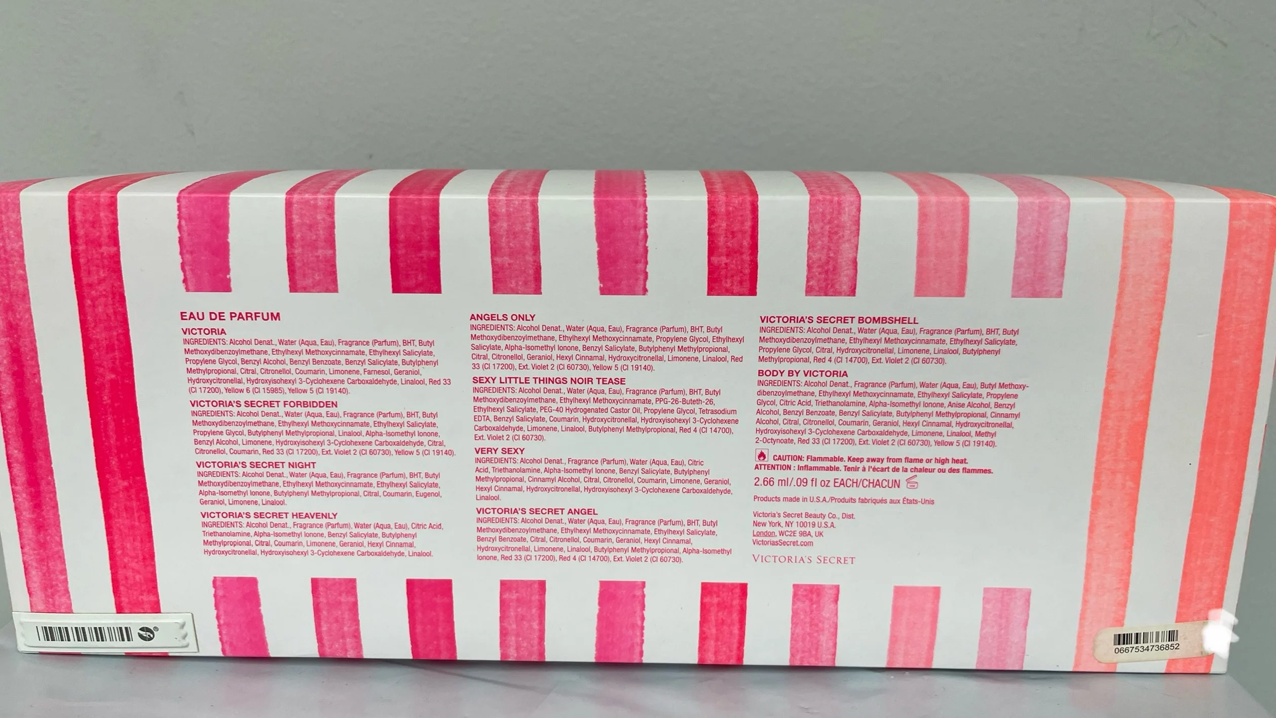 Victoria's Secret Mini 10 Piece Gift set Eau De Parfum Perfume