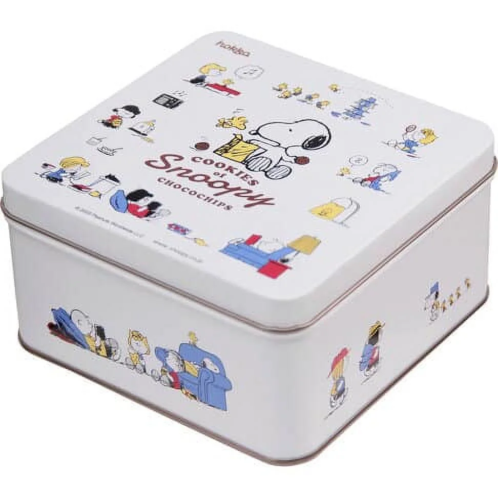 Hokka Snoopy Chocochips Cookies Tin 3.16oz/(90g)