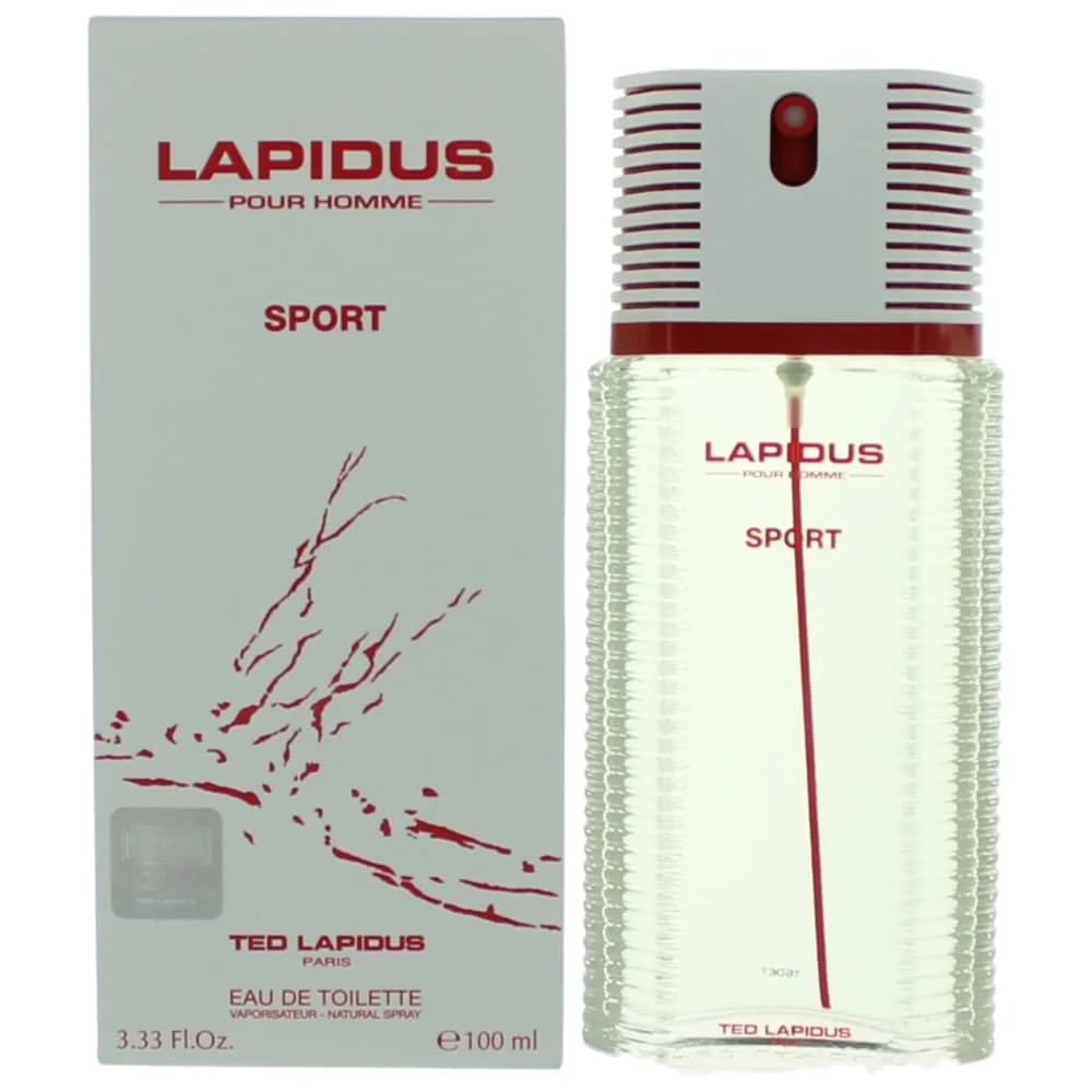 Lapidus Pour Homme Sport Eau De Toilette Spray 3.33 oz (Pack 2)