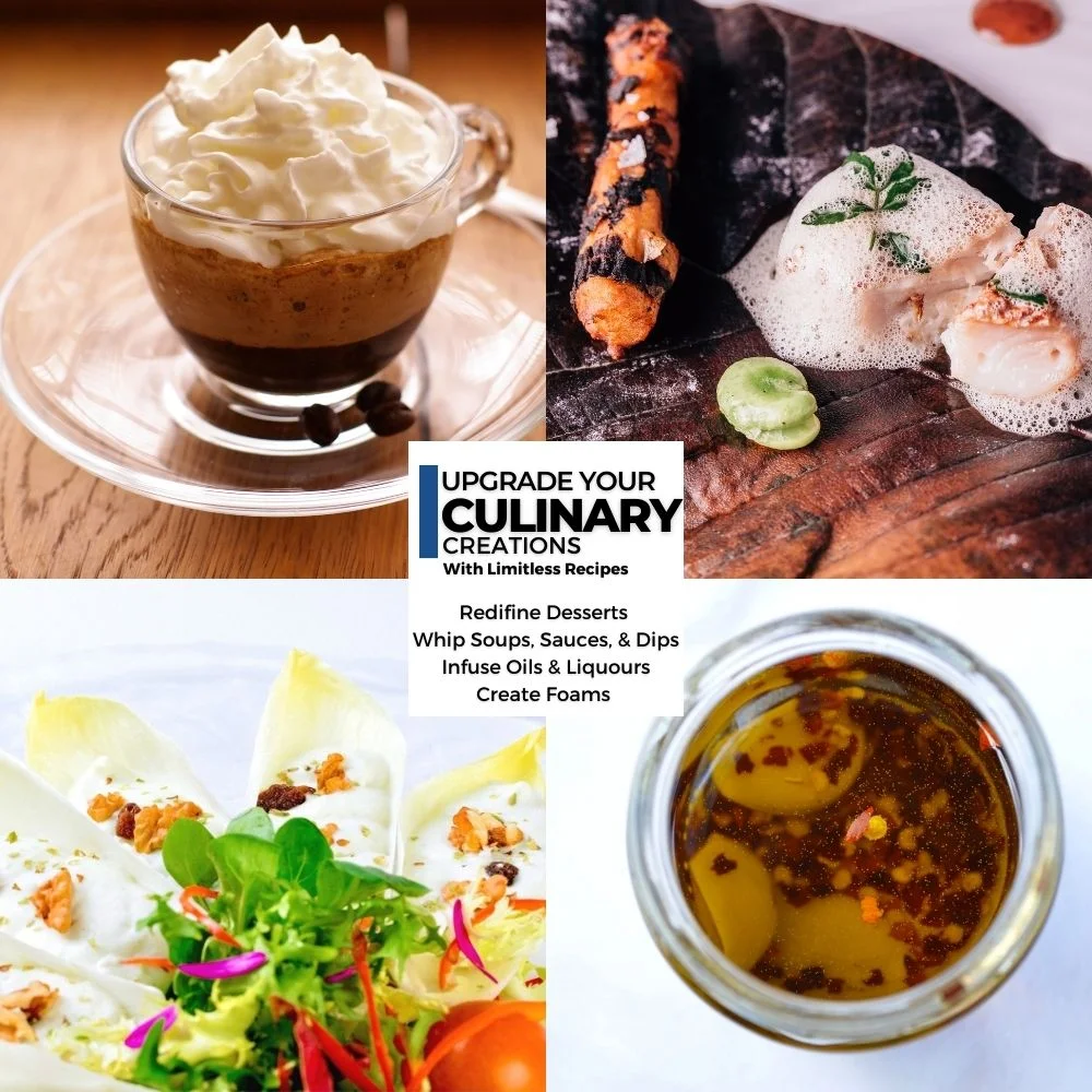 ICO Professional Aluminum Whipped Cream Dispenser for Use with 8g Whip Cream Chargers, 1 Pint