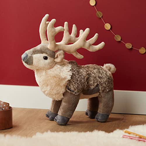 Wild Republic Reindeer Plush, Stuffed Animal, Plush Toy, Kids Gifts, Animal Plush, 12-inches