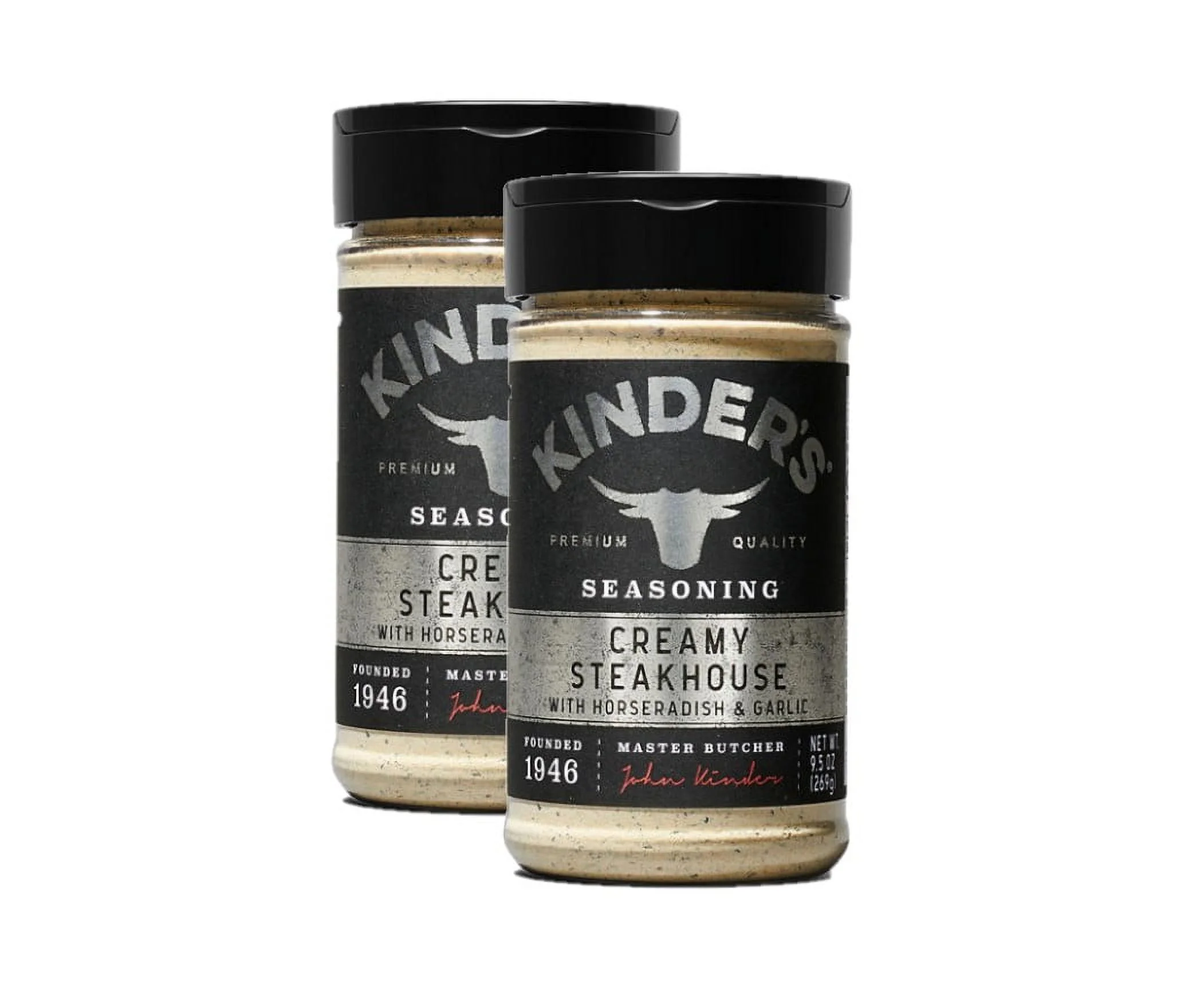 2 Pack | Kinder's Creamy Steakhouse Seasoning (9.5 oz.)