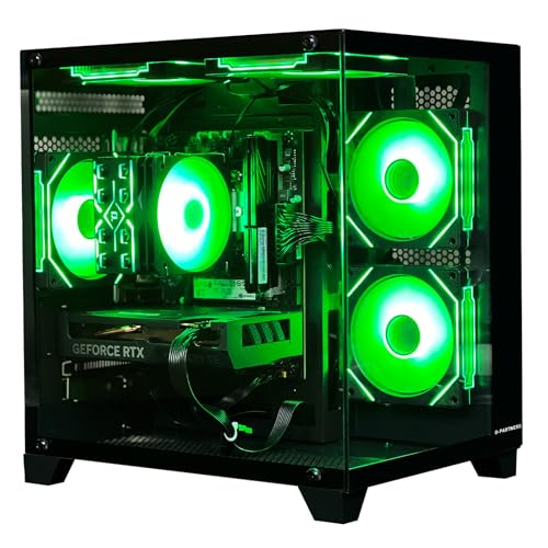 Gaming PC Desktop Computer,Intel Core i5 13400F,RTX 5060 8G,32GB DDR4 RAM 1TB SSD,ARGB Fan,Prebuilt Computer Tower for Gaming and Office