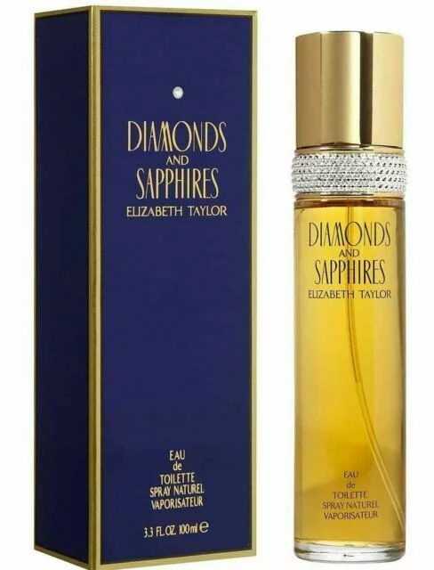 Elizabeth Taylor Diamonds and Sapphires Eau de Toilette 3.3 oz *EN