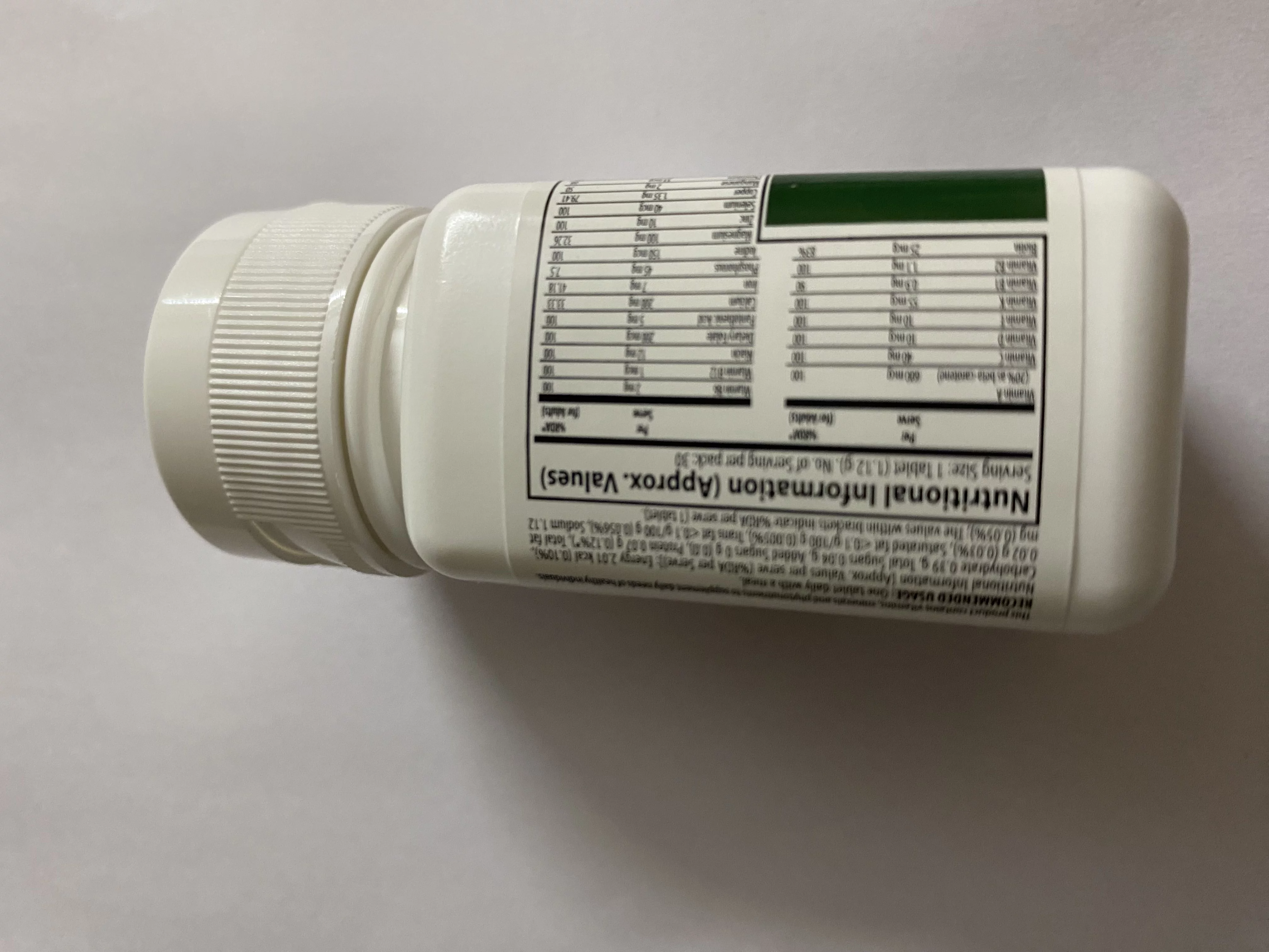 amway daily multi vitamins tablets 30 count