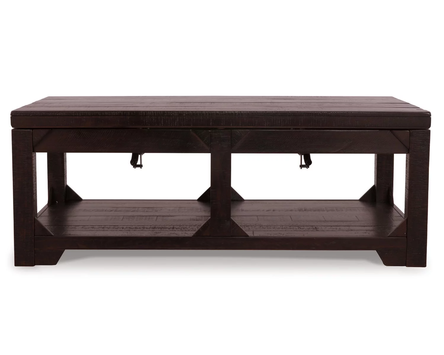 Signature Design by Ashley Casual Rogness Coffee Table with Lift Top Rustic Brown