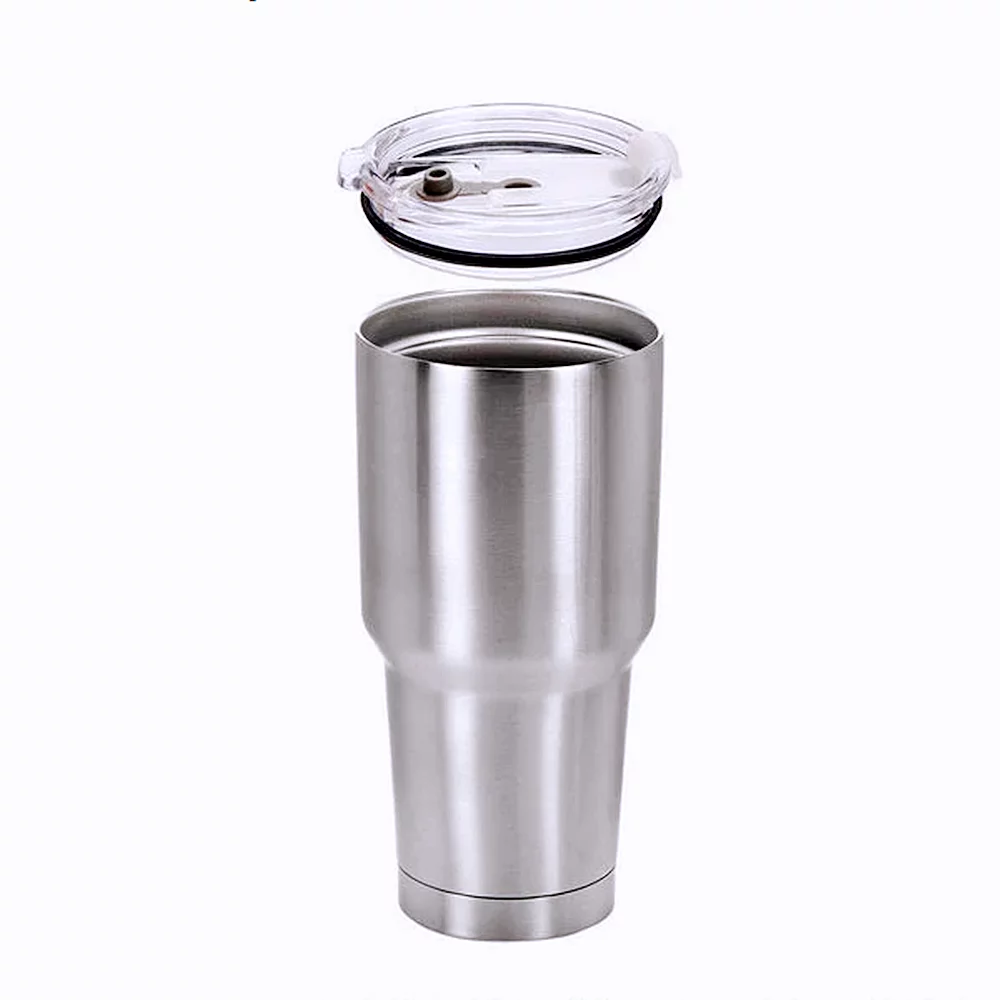 Case of 25pack *30oz Regular STAINLESS STEEL INSULATED VACUUM TUMBLERS WITH LID