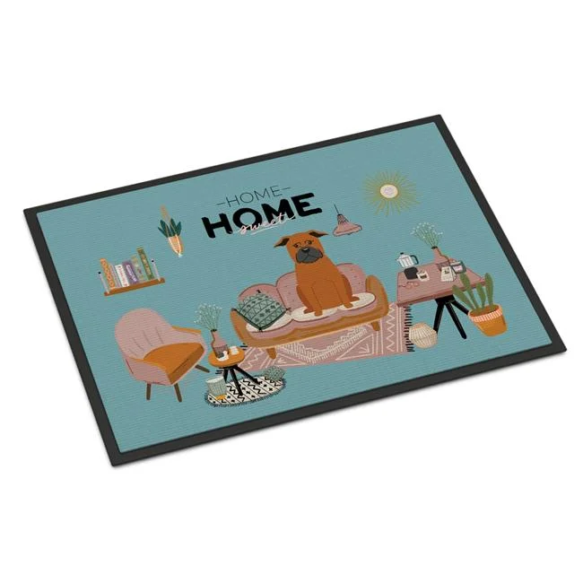18 x 27 in. Chinese Chongqing Dog Sweet Home Indoor or Outdoor Mat