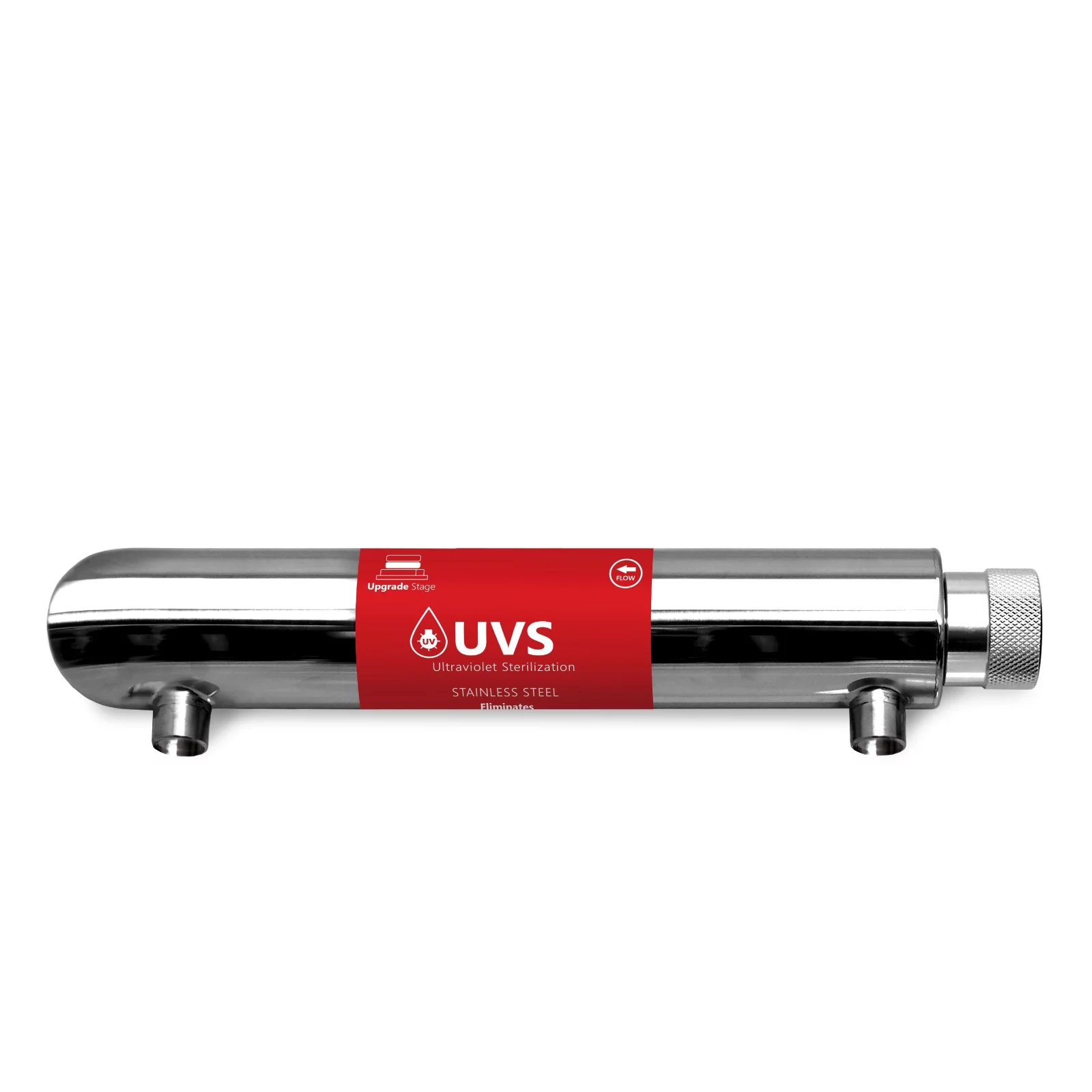 Express Water – Ultraviolet Water Filter – UV Light Purifier – 12 inch Housing with 10 inch Bulb – Under Sink and Reverse Osmosis System Sterilizer