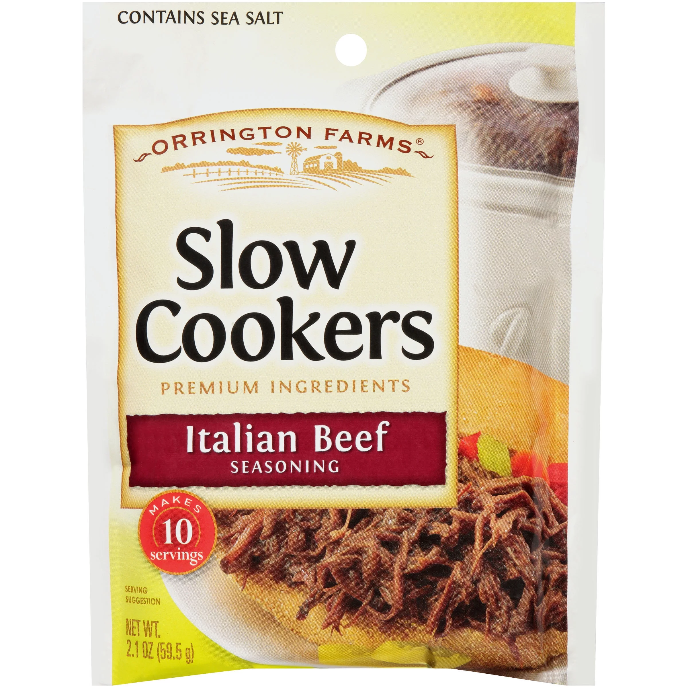 Orrington Farms® Slow Cookers Italian Beef Seasoning 2.1 oz. Packet