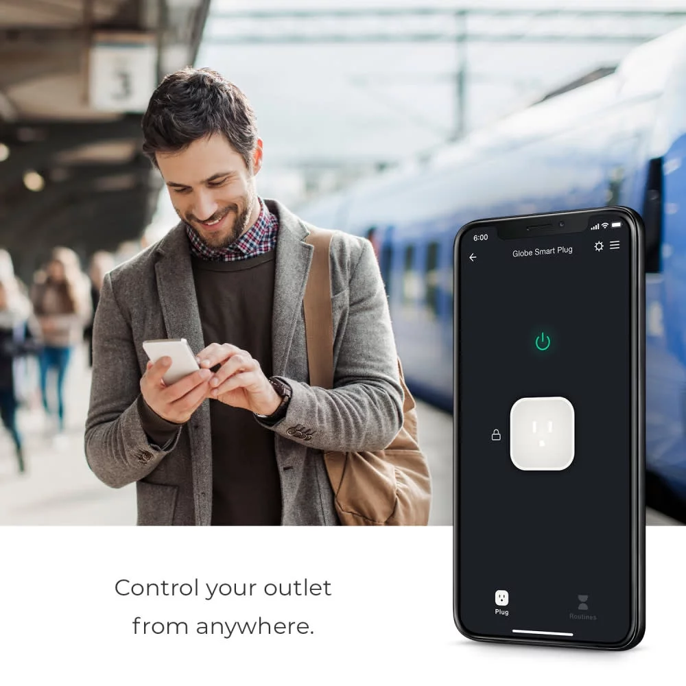 Globe Electric 50329 Wi-Fi Smart Plug Mini