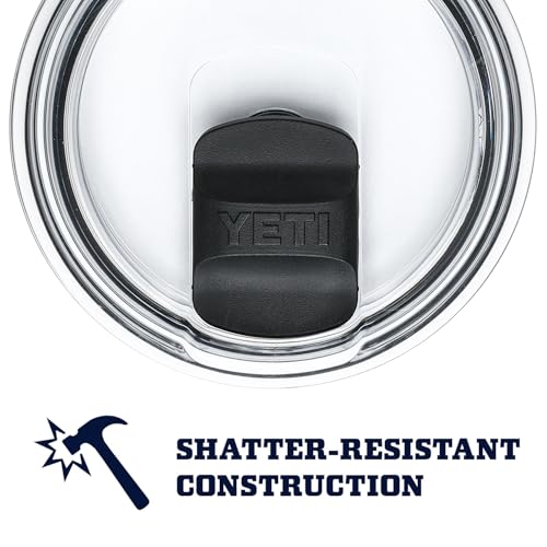 YETI Rambler Lowball, Vacuum Insulated Stainless Steel Stackable Lowball with MagSlider Lid, Stainless Steel, 10 oz (296 ml)