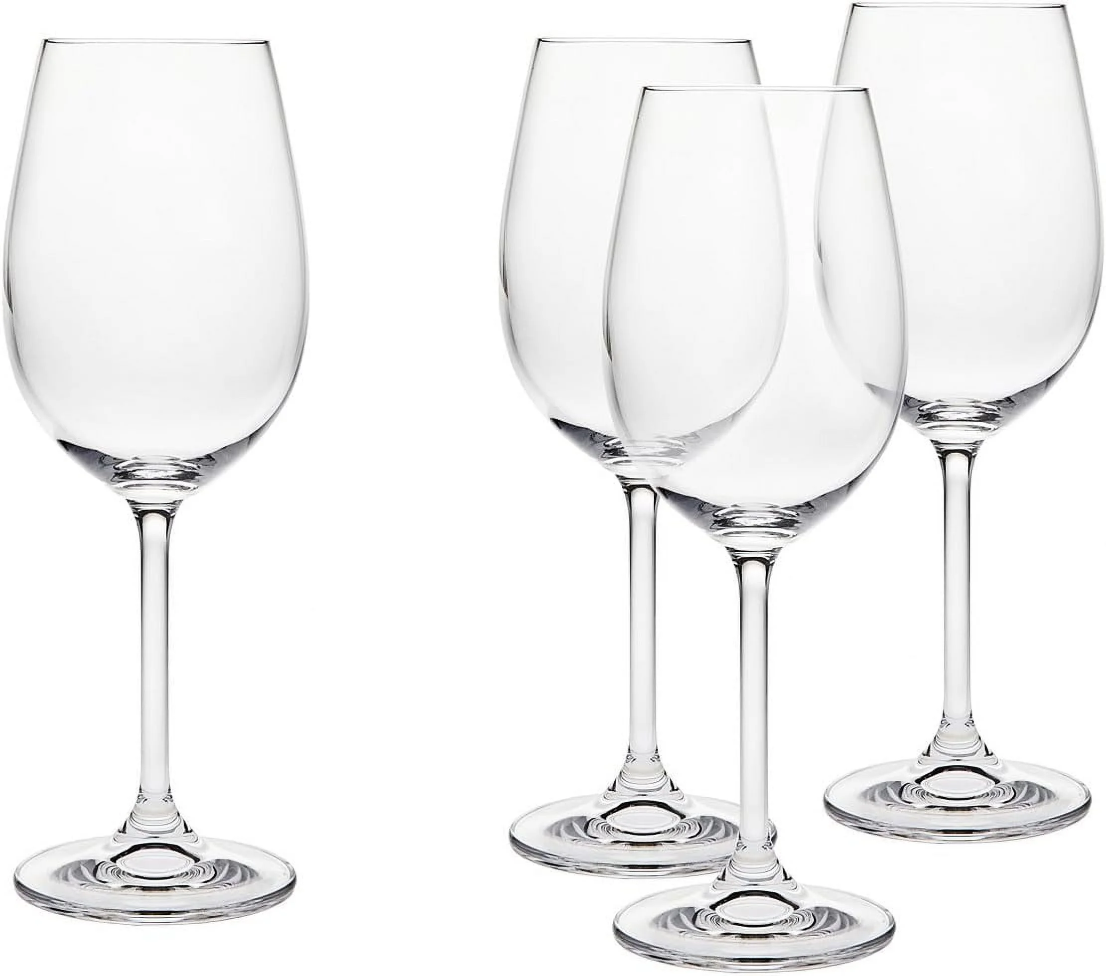 Meridian 12 Oz. Stemmed White Wine Glasses - Set Of 4