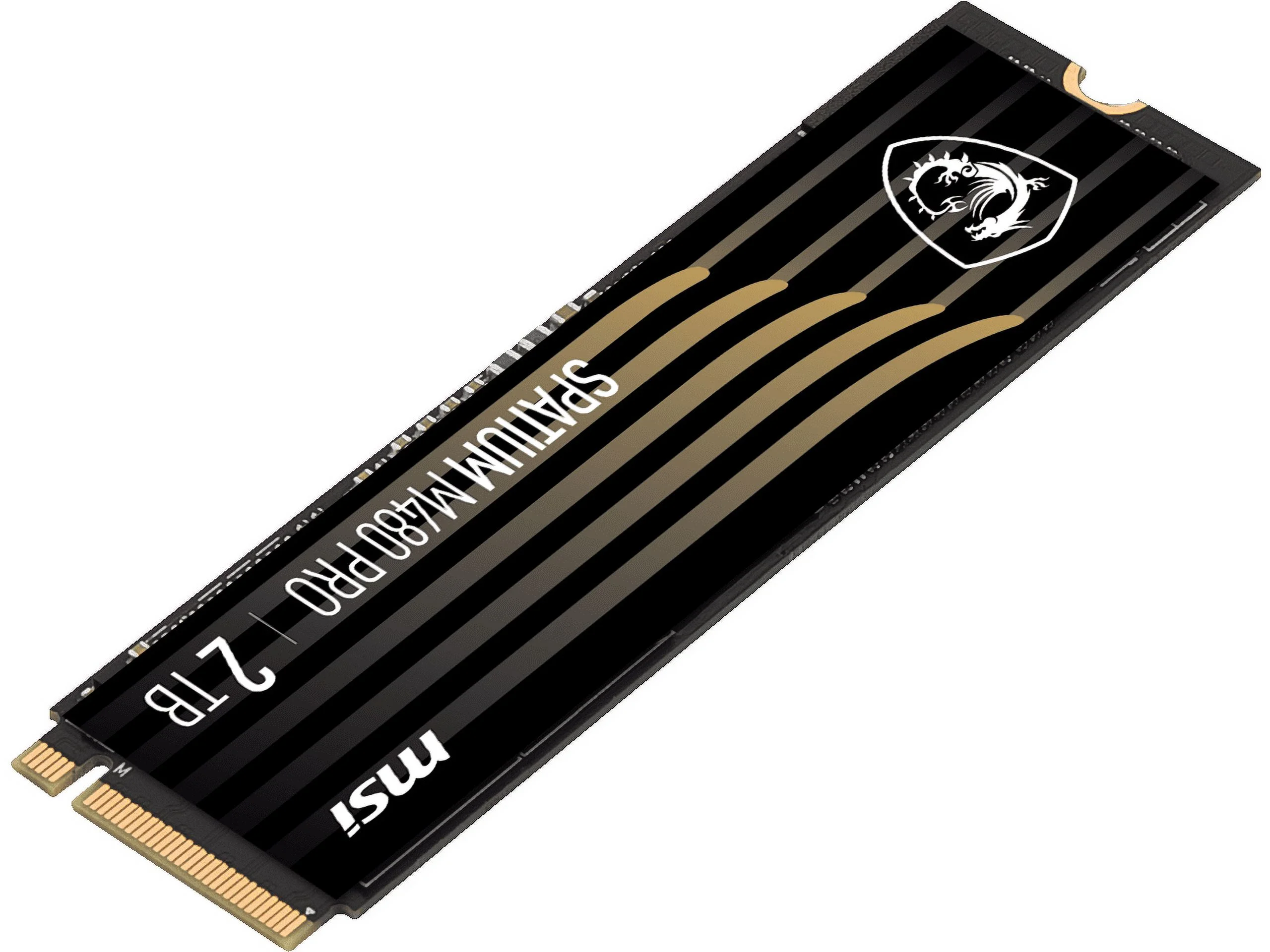 MSI SSD SPATIUM M480 PRO PCIe 4.0 NVMe M.2 2TB Internal Solid State Drive (SSD)
