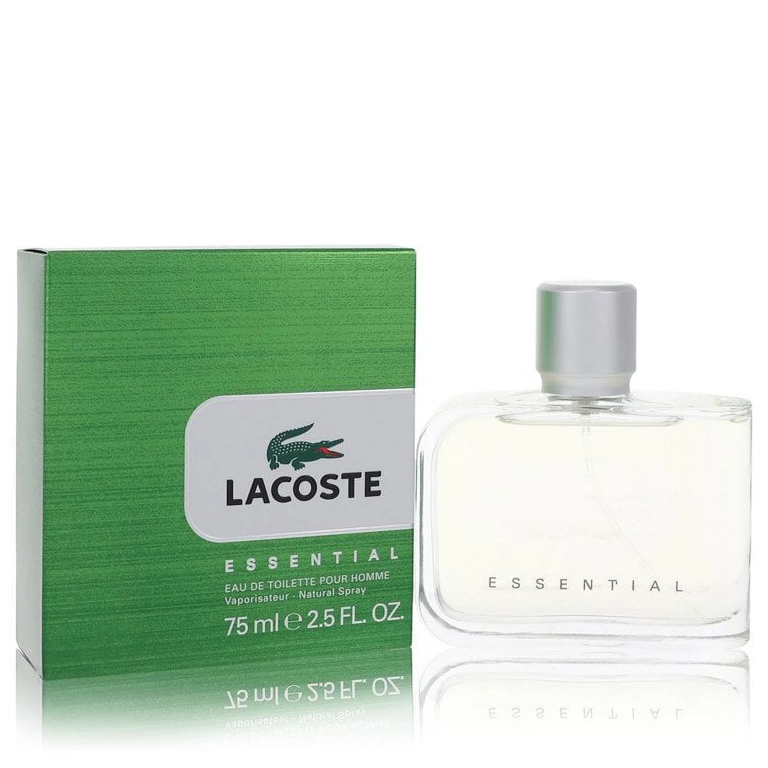 Lacoste Essential by Lacoste Eau De Toilette Spray 2.5 oz for Men Pack of 4