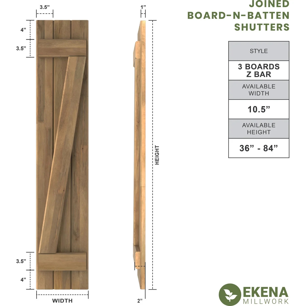 Ekena Millwork 10 1/2
