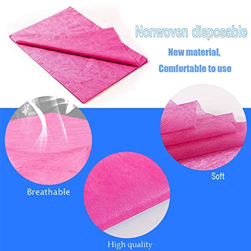 100 PCS Disposable Massage Table Sheets Non Woven Fabric SPA Bed Cover Breathable Polypropylene 31