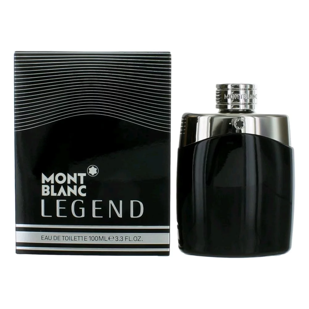 Mont Blanc Legend by Mont Blanc, 3.3 oz Eau De Toilette Spray for Men