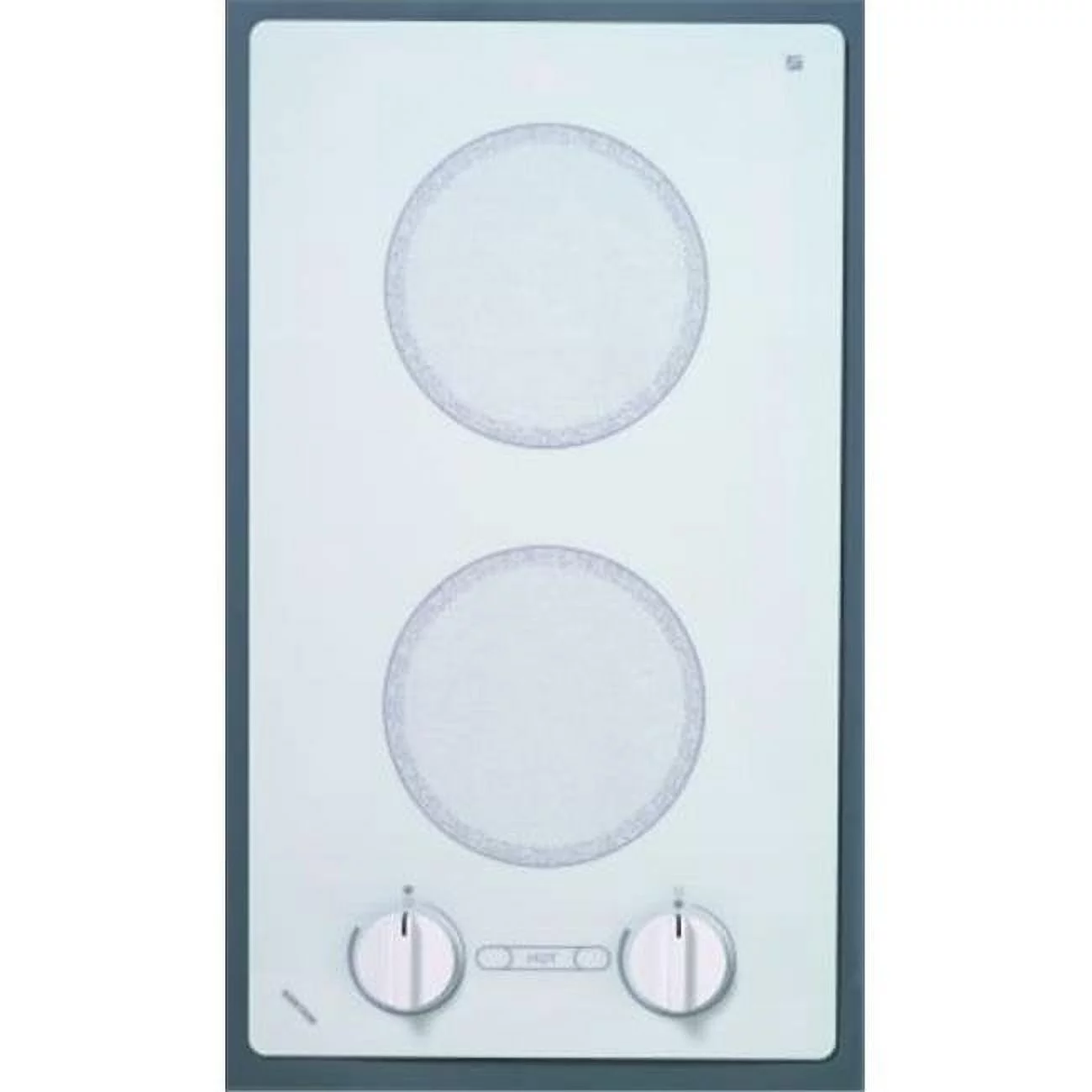 Alpine Series 2-burner Trimline Cooktop- white with analog control- two 6 .50 inch 120V UL
