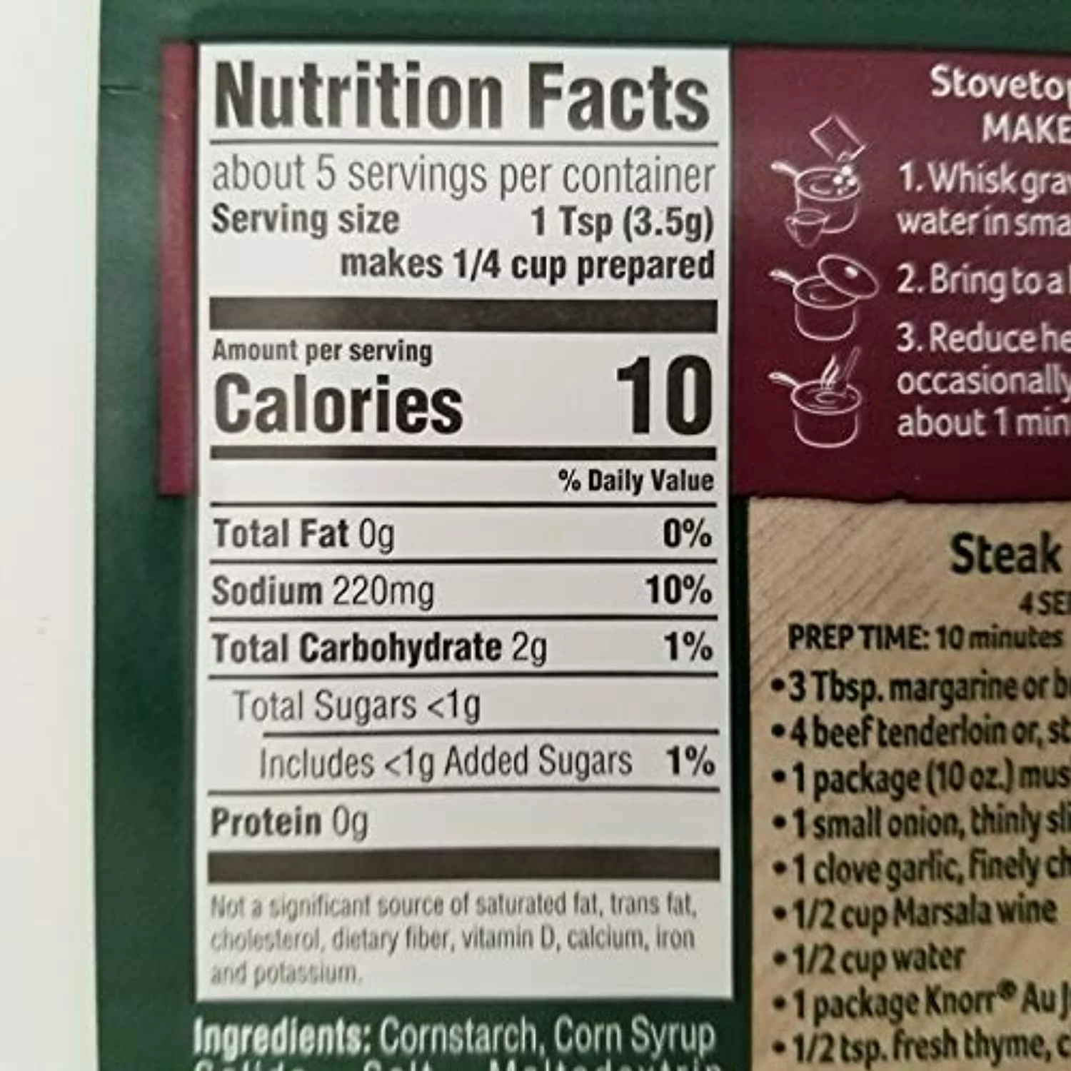 Knorr Au Jus Gravy Mix (12X0.6Oz )