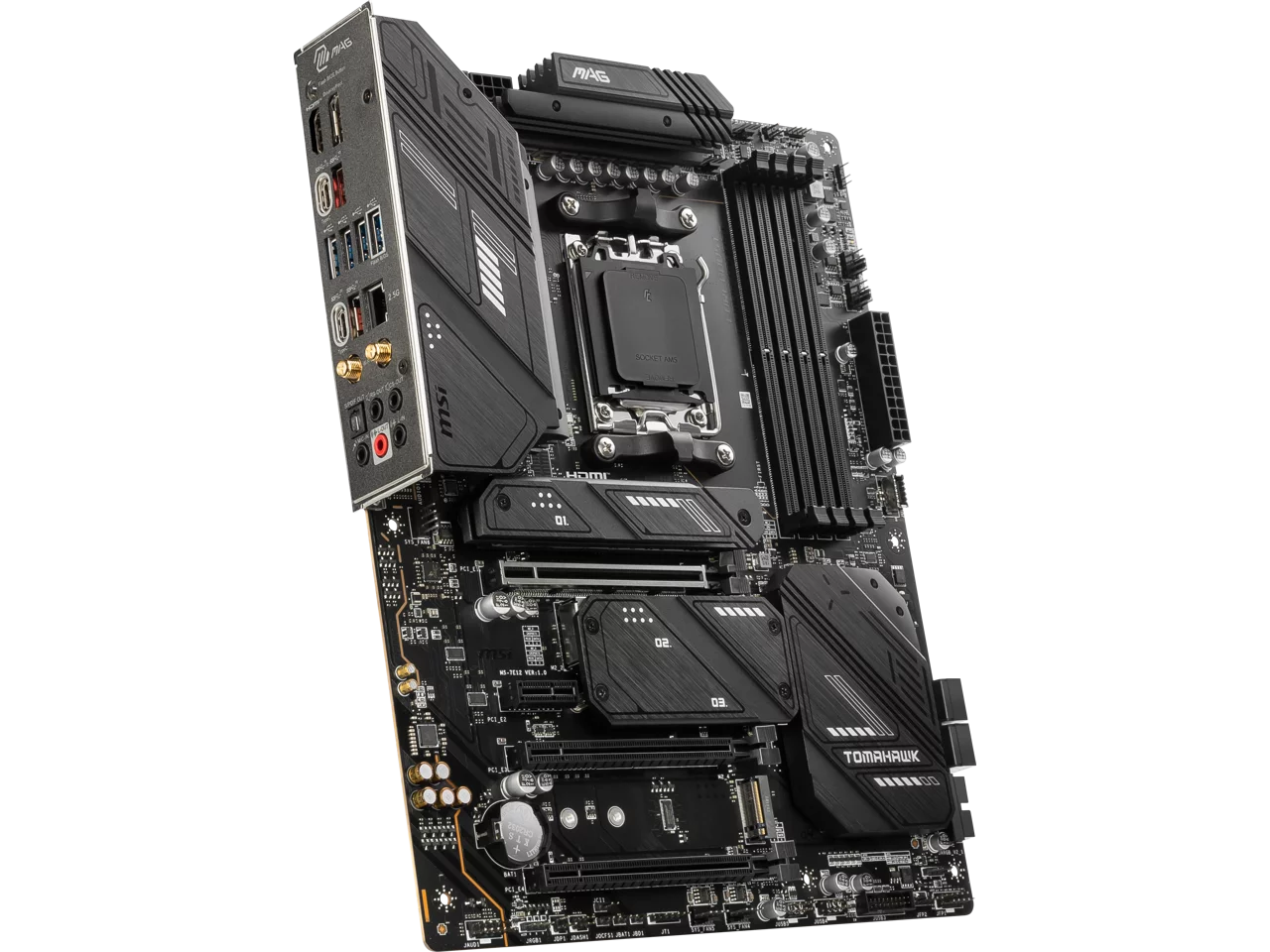 MSI MAG X670E TOMAHAWK WIFI AM5 AMD X670E SATA 6Gb/s ATX Motherboard