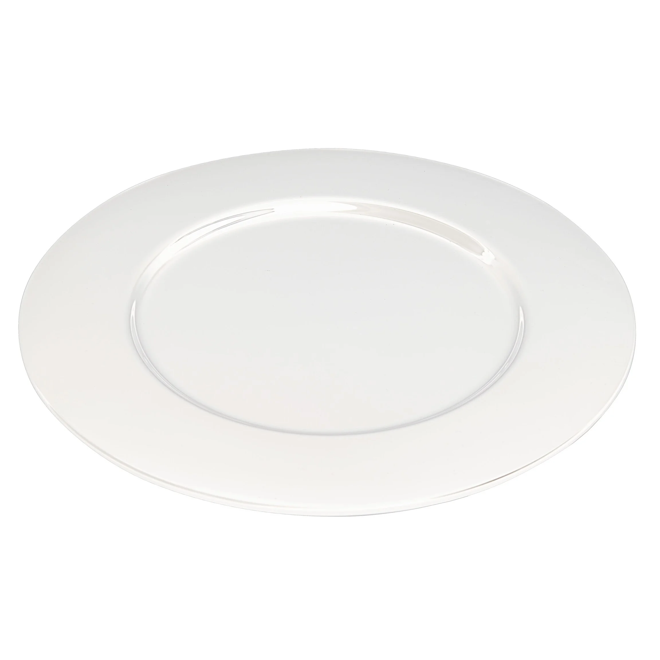Majestic Gifts Inc.  Glass Charger-Plates - Opal-12.5