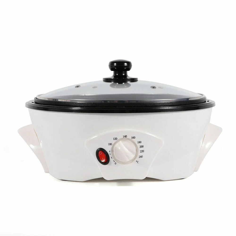 YIYIBYUS Electric Coffee Bean Roasting Baking Machine 1500G Coffee Roaster Baker Household White