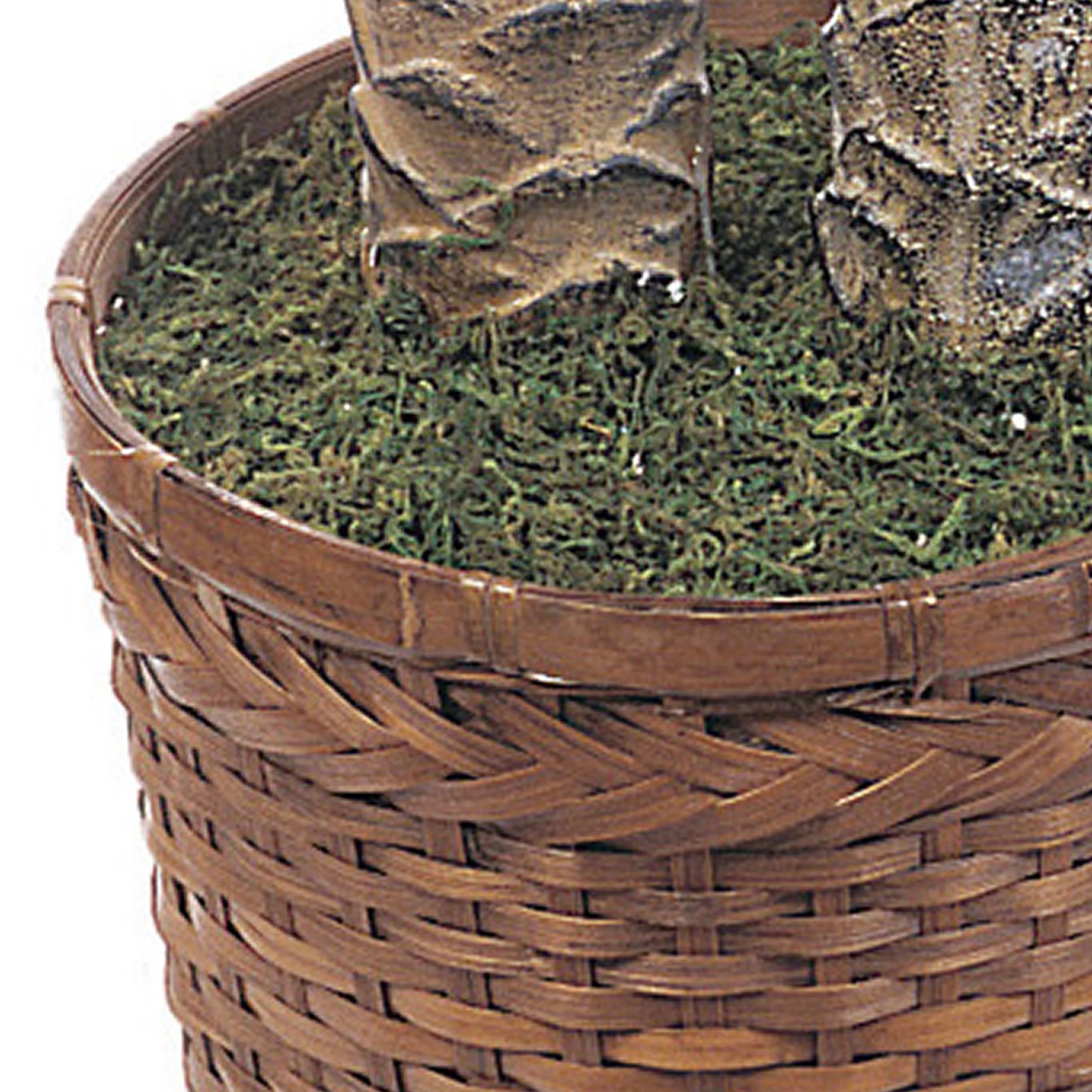 Nearly Natural 6ft. & 4ft. Double Sago Palm Potted Artificial Tree