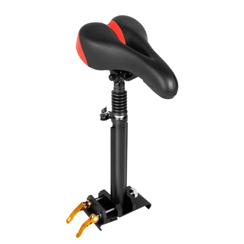 Portable Scooter Seat, Adjustable Electric Scooter Seat Attachment for Xiaomi M365 and Xiaomi M365 Pro's Electric Scooter Saddle Size 26 x 16 Cm/10.23 x 6.29 Inch