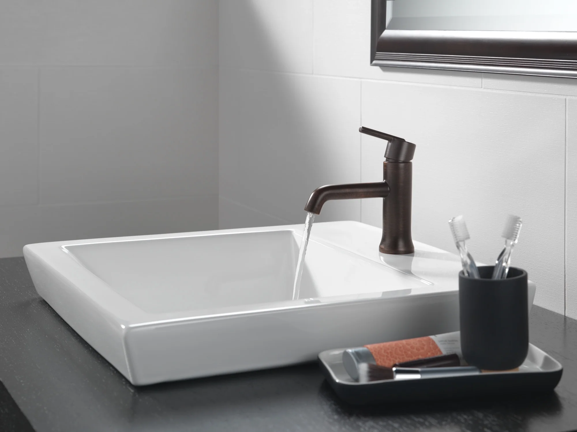 Delta Trinsic® Single Handle Bathroom Faucet