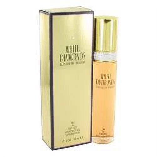 White Diamonds Perfume By Elizabeth Taylor Eau De Toilette Spray 1.7 oz Eau De Toilette Spray