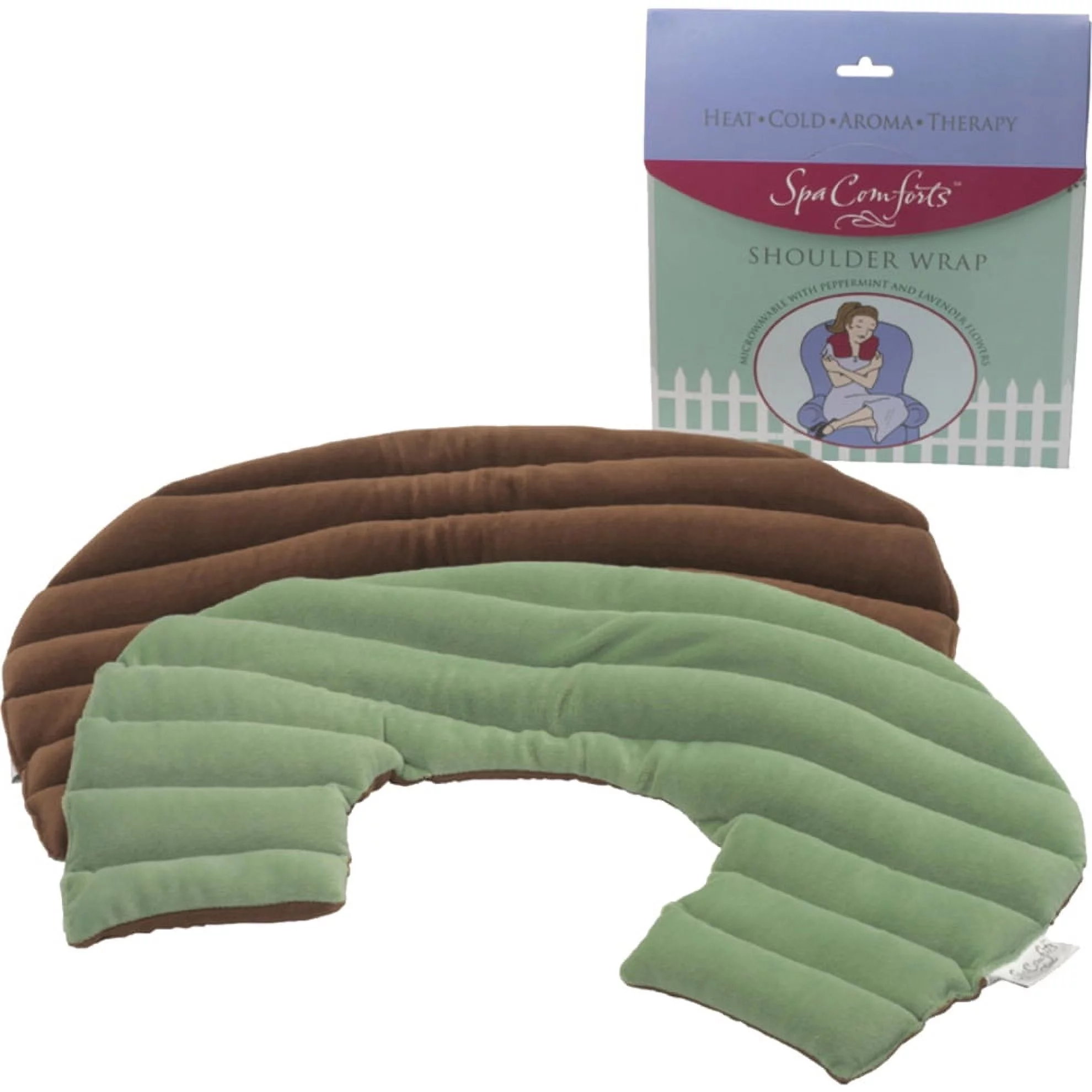 DreamTime SC-SW-SEA-VEL-SOL Spa Comforts Shoulder Wrap