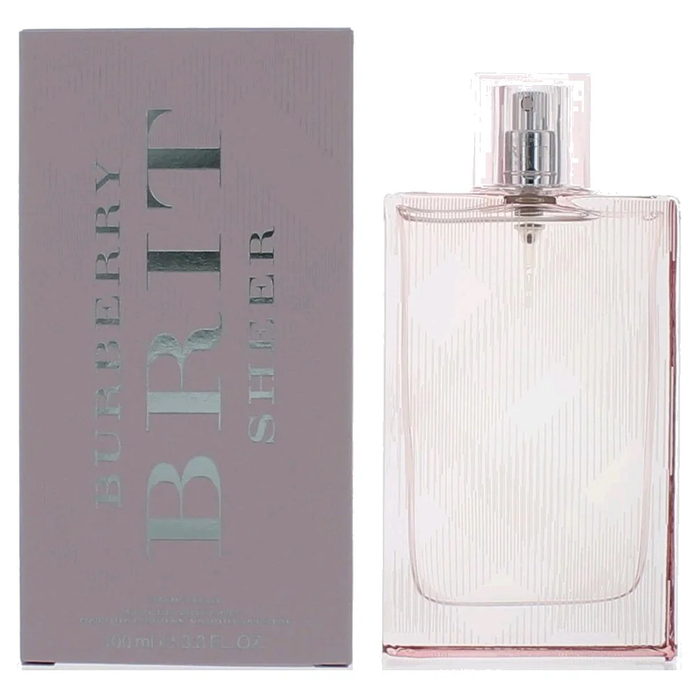 Brit Sheer by Burberry, 3.3 oz Eau De Toilette Spray for Women