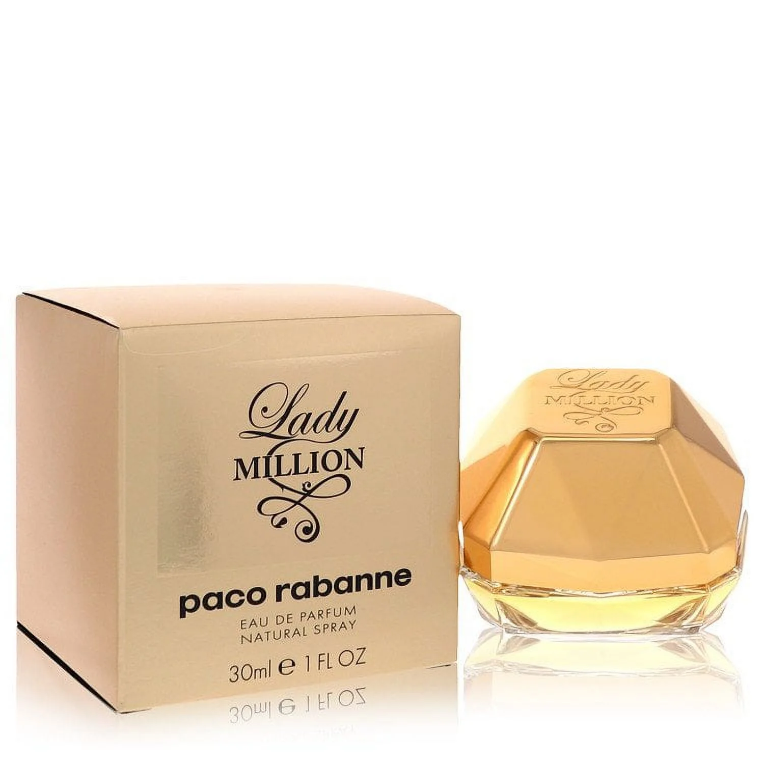 Lady Million by Paco Rabanne Eau De Parfum Spray 1 oz for Women