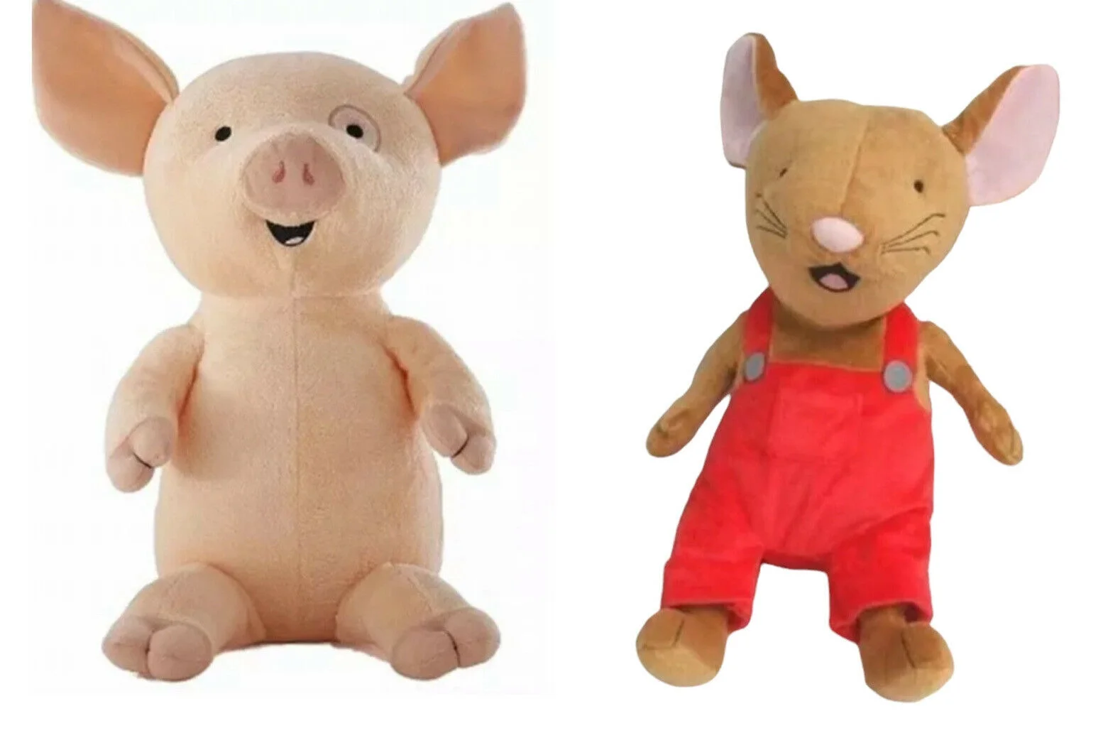 If You Take A Mouse To Movies & Give A Pig Pancake Set Of 2 Plush Kohl’s 12” New