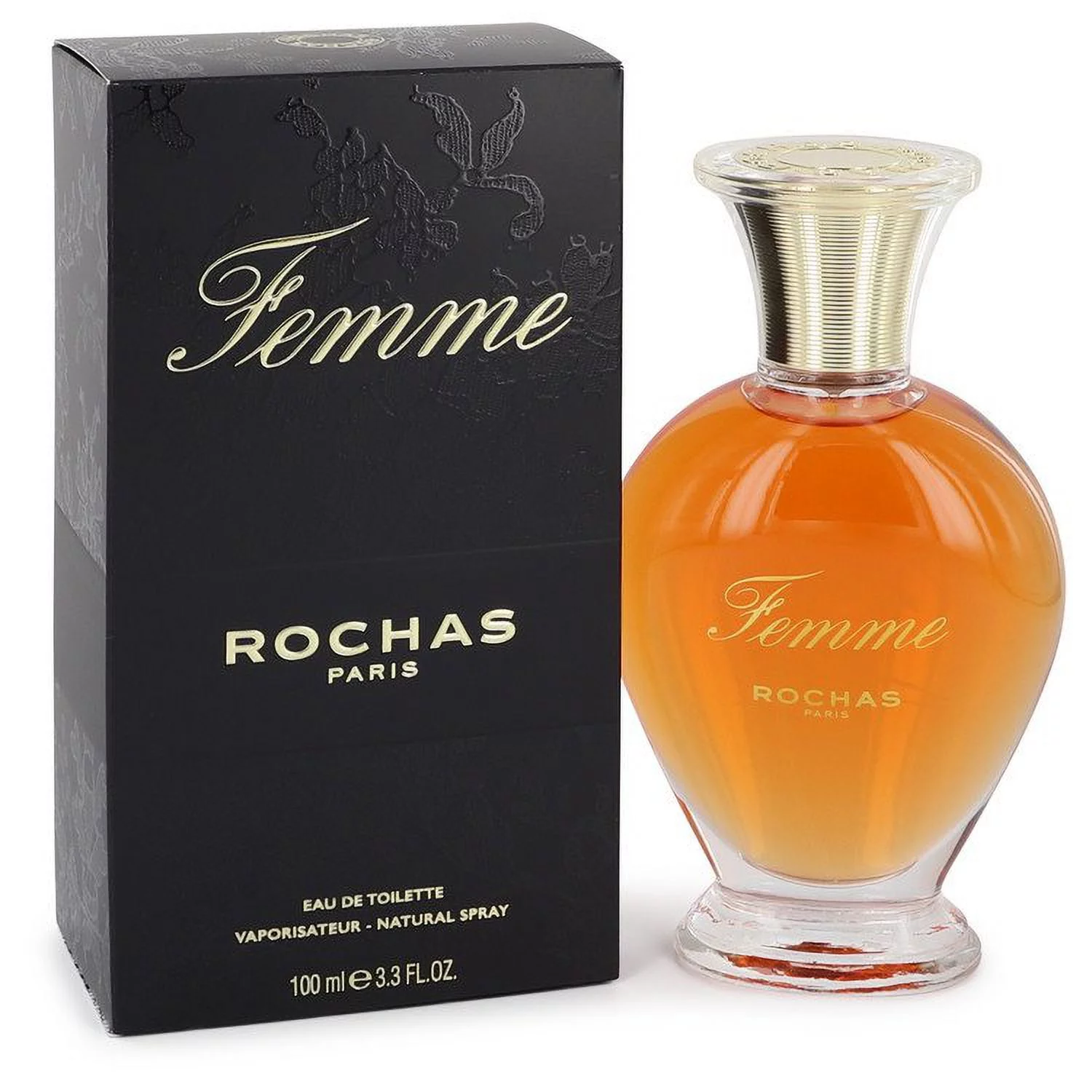 Femme Rochas By Rochas Eau De Toilette Spray 3.4 Oz