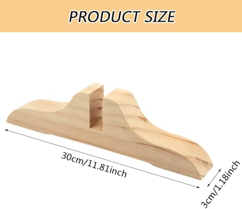 4pcs Folding Room Divider Stand,Wooden Room Divider Stand with Screws,Folding Privacy Screen Holder, Room Screen Holder Feet Partition for Hotel Home Office (Wood)