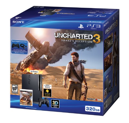 PS3 320GB Uncharted 3 Bundle