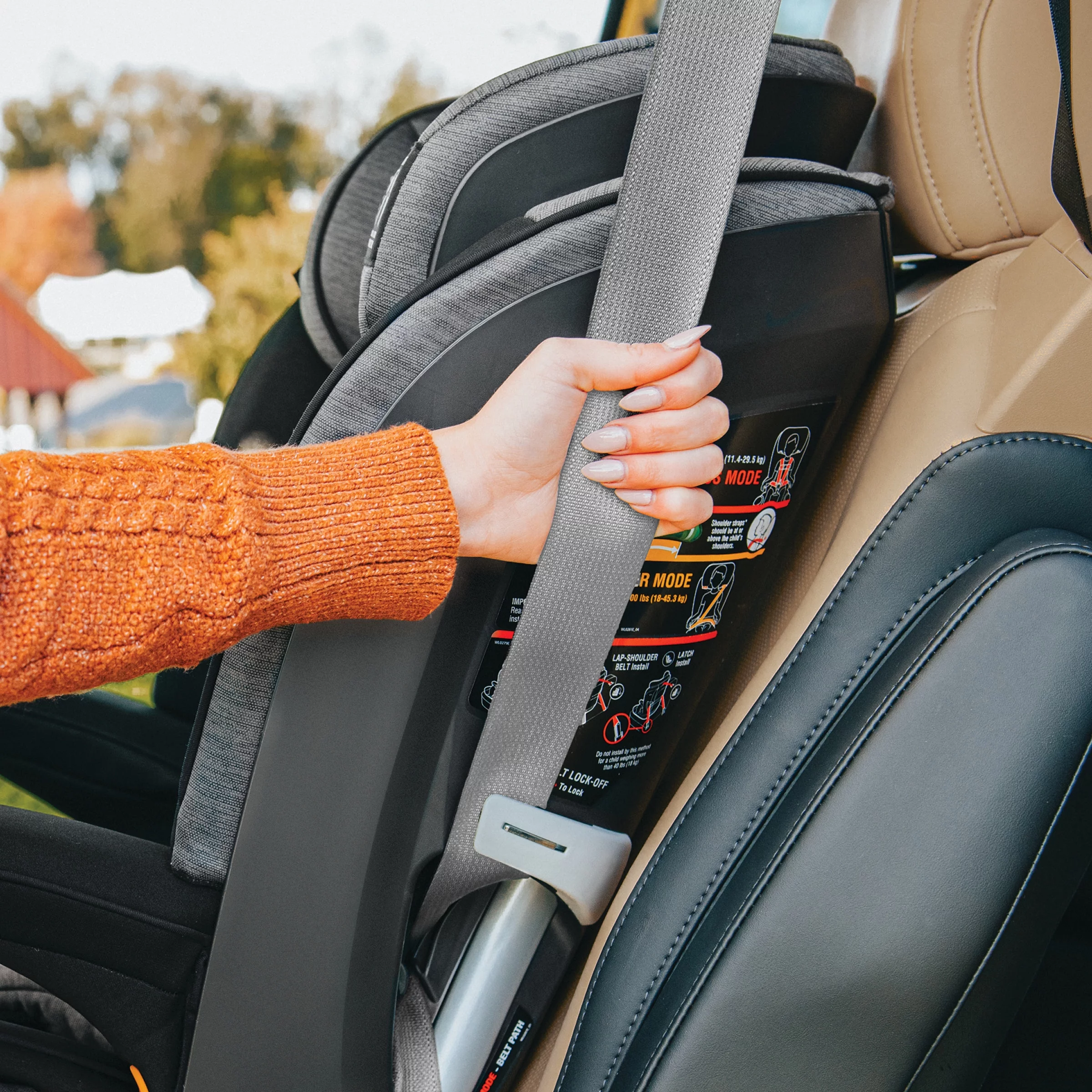 Chicco MyFit ClearTex Harness + Booster Car Seat - Shadow (Black)