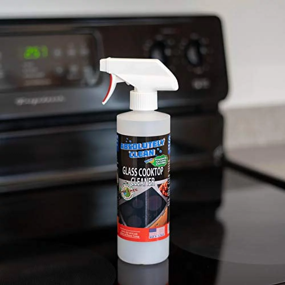 Amazing Ceramic & Glasstop Stove Cleaner - Fume Free & Scratch Free - Streakfree - Non-Toxic - Kid & Pet Friendly - USA Made