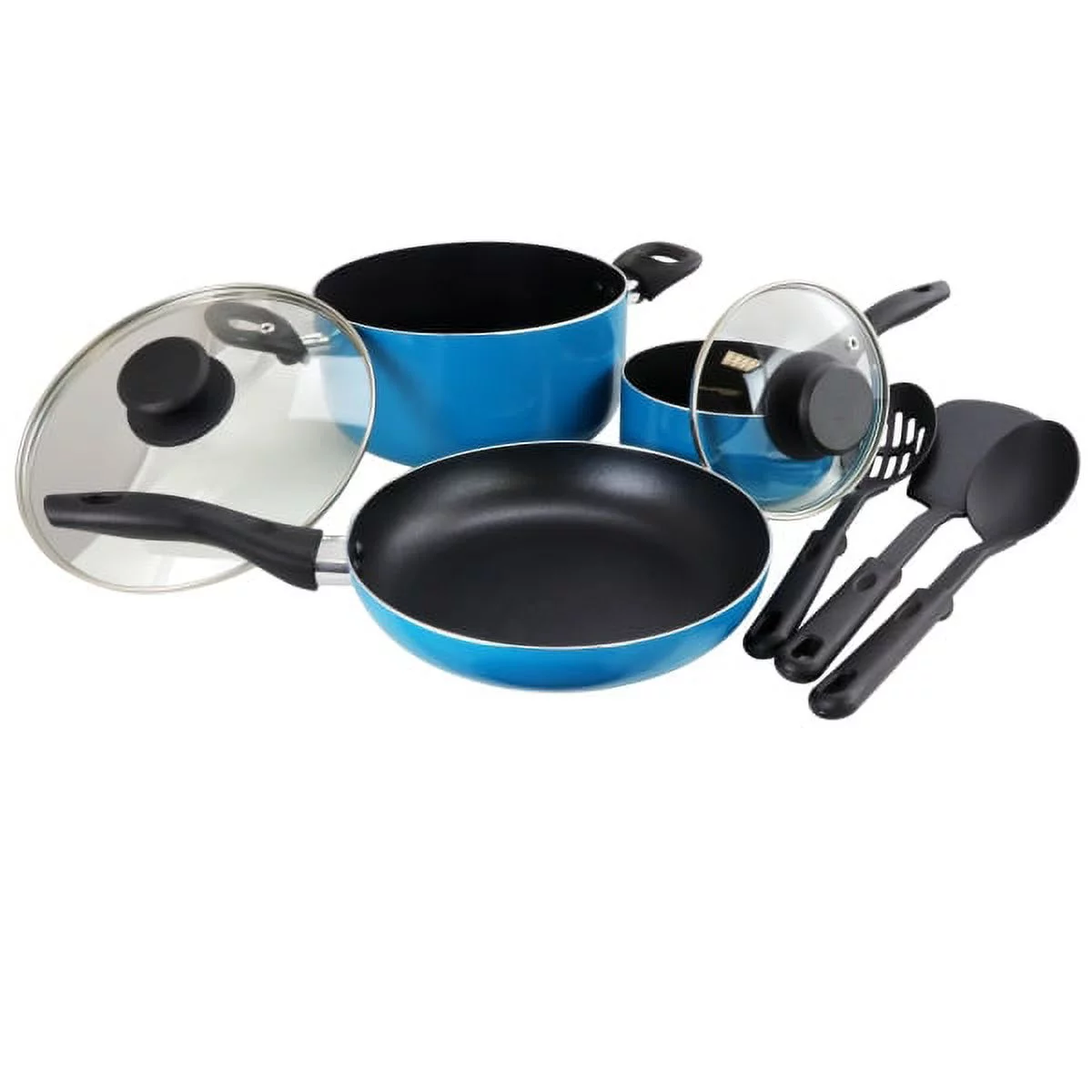 Palmer 8pc Cookware Set in Turquoise
