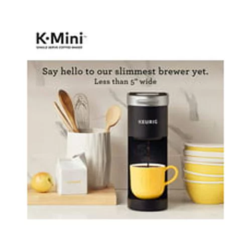 Keurig K-Mini Single-Serve Coffee Maker (Black)