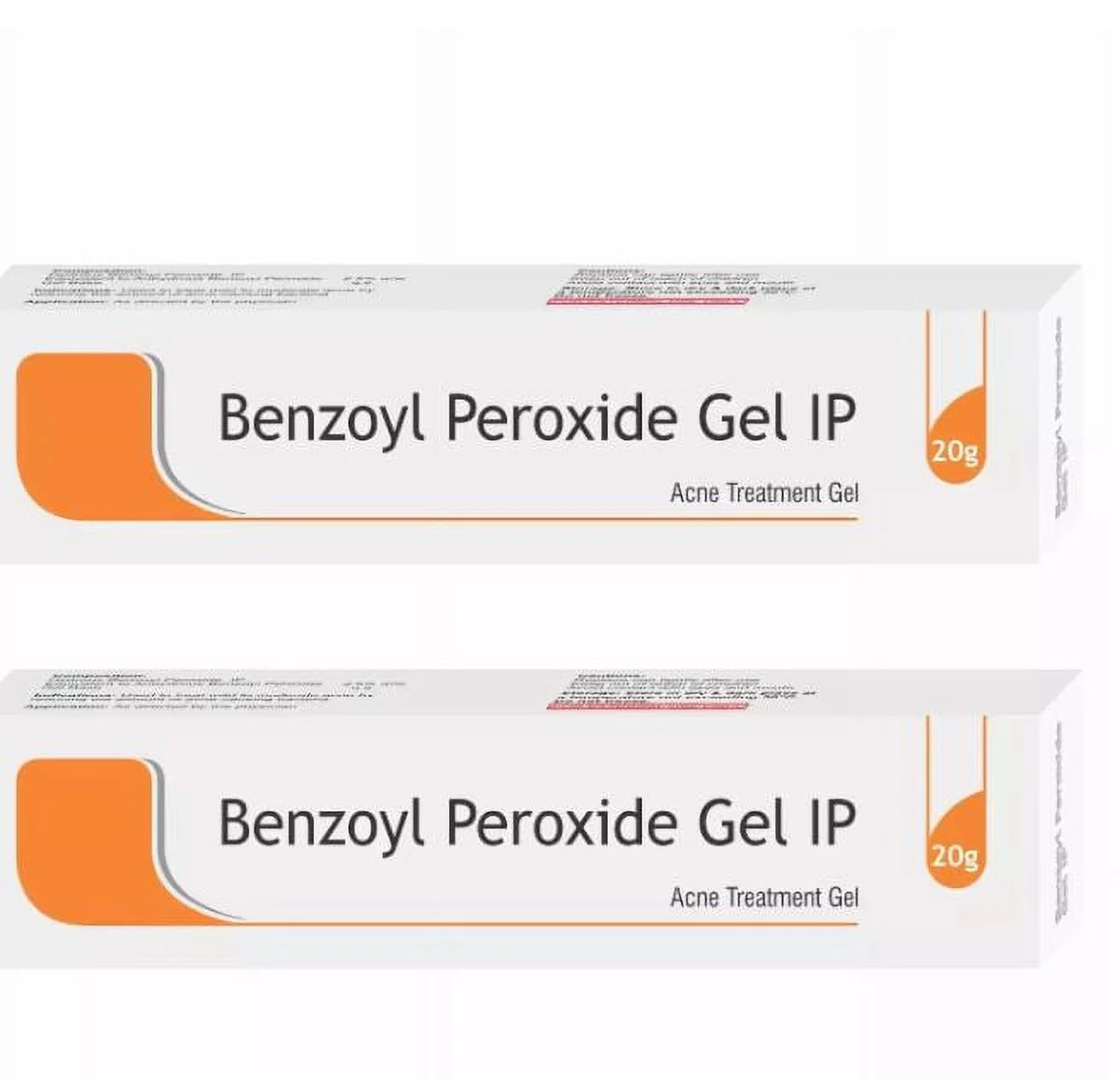 Benzoyl Peroxide Acne Treatment 20 gm Gel Pack of 2 Set ( 20 GM X 2 )
