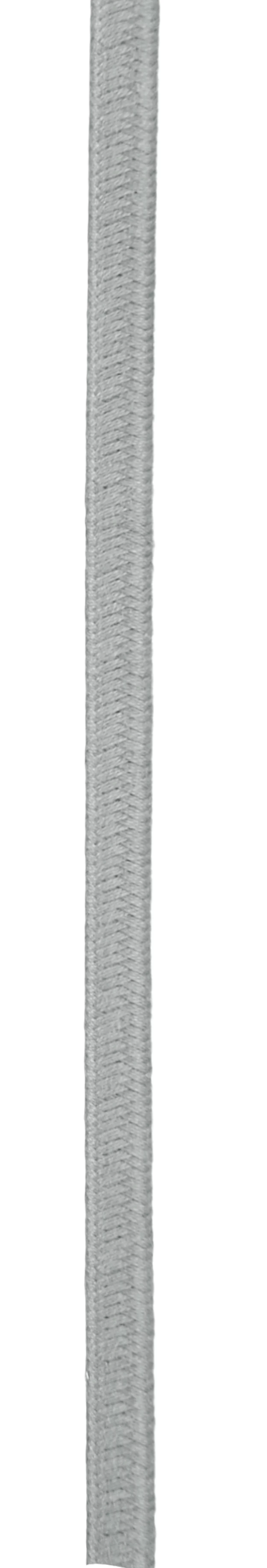 B&P Lamp® Gray Cotton Parallel Lamp Cord, 12 Foot Length