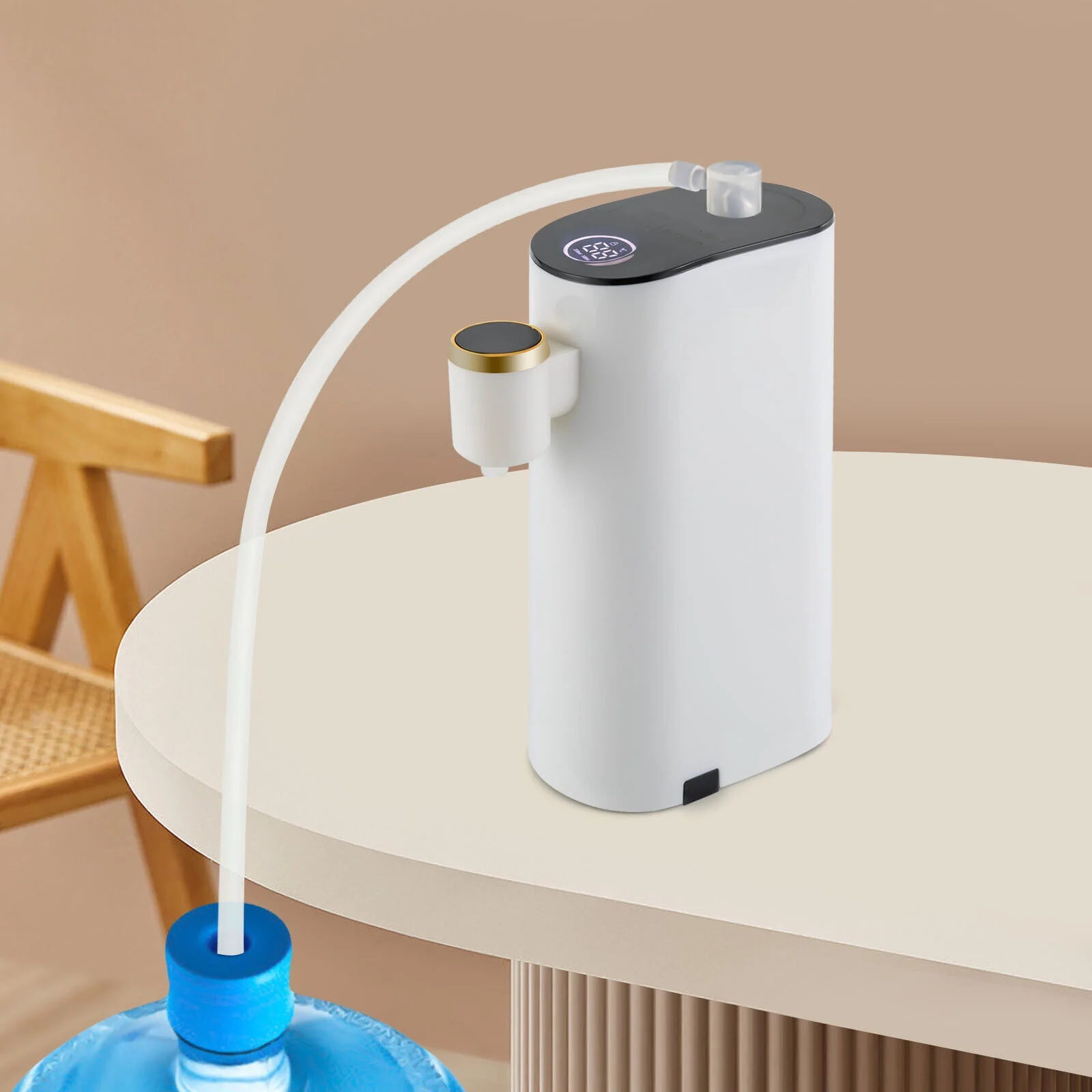 5 Temp Top Loading Countertop Cold Water Cooler Dispenser Warm Hot Water Heater