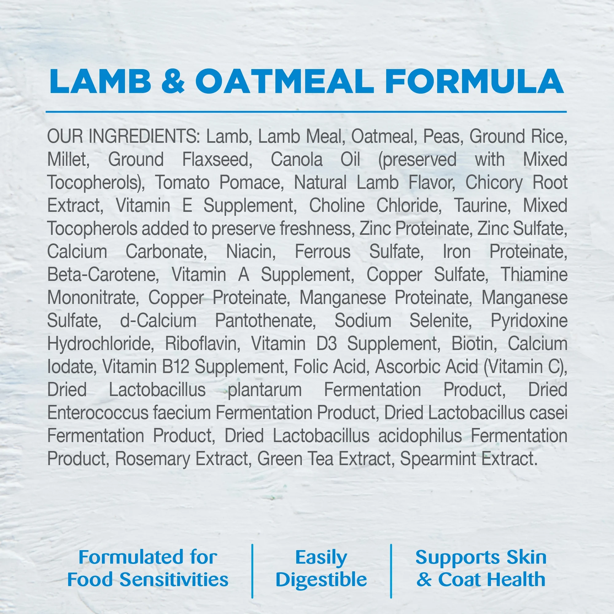 Wellness Simple Natural Limited Ingredient Dry Dog Food, Lamb and Oatmeal Recipe, 26-Pound Bag