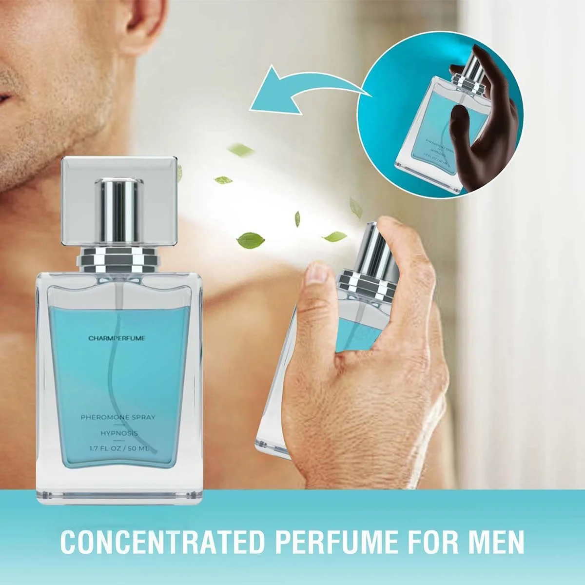 Cupid charm men's perfume (injected with pheromone)-Cupid hypnotic cologne men's perfume