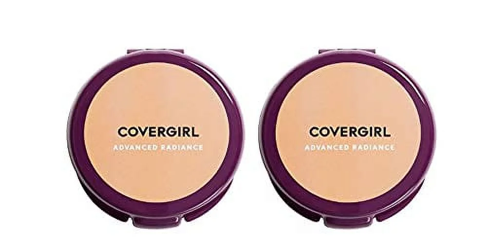 Covergirl Covergirl Advanced Radiance Pressed Powder, Natural Beige, Pack Of 2, 0.39 Ounce
