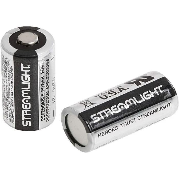 Streamlight 85177 CR123A Lithium Batteries, 12-Pack